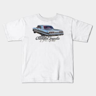 1963 Chevrolet Impala  2 Door Hardtop Kids T-Shirt